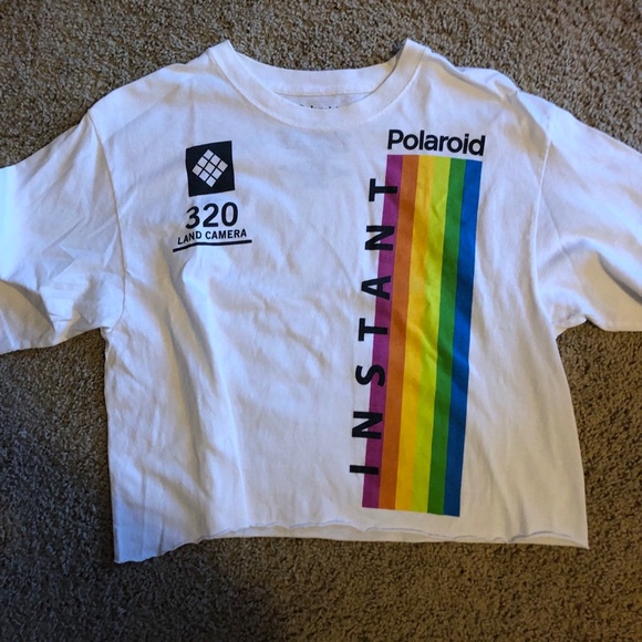 Polaroid cropped graphic tee - Picture 1 of 1